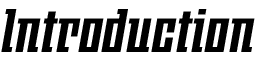 Introduction